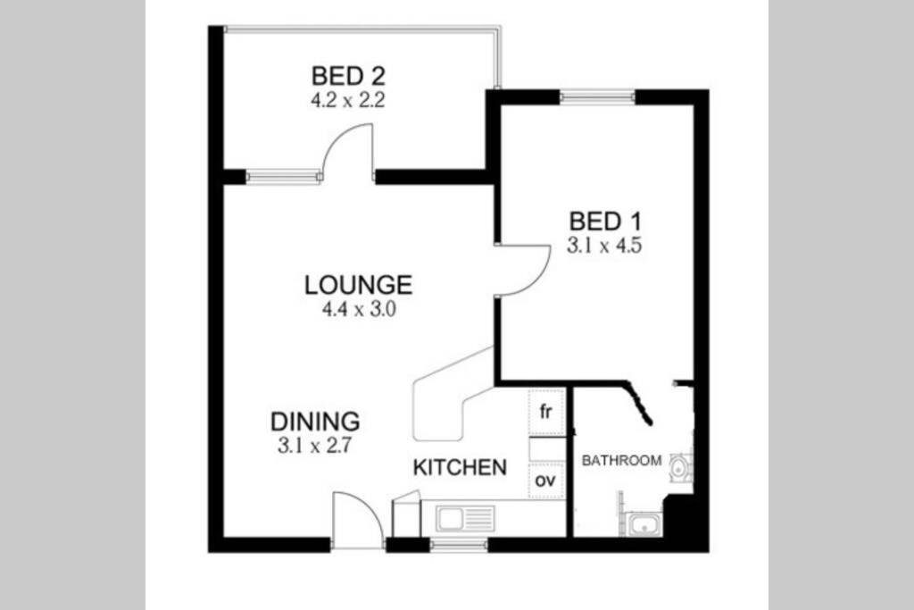 B3 Crawley Apartment 1 Brm & Sleepout Near Uwa Perth Eksteriør billede